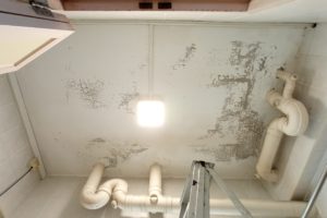 Ceiling Scrapping Before