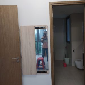 Mirror & Painting Installation