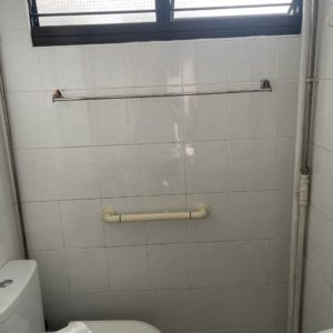 Toilet Towel Hanger Installation